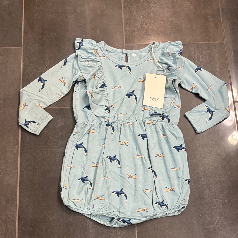 Kyte BABY Ocean-Themed Romper
